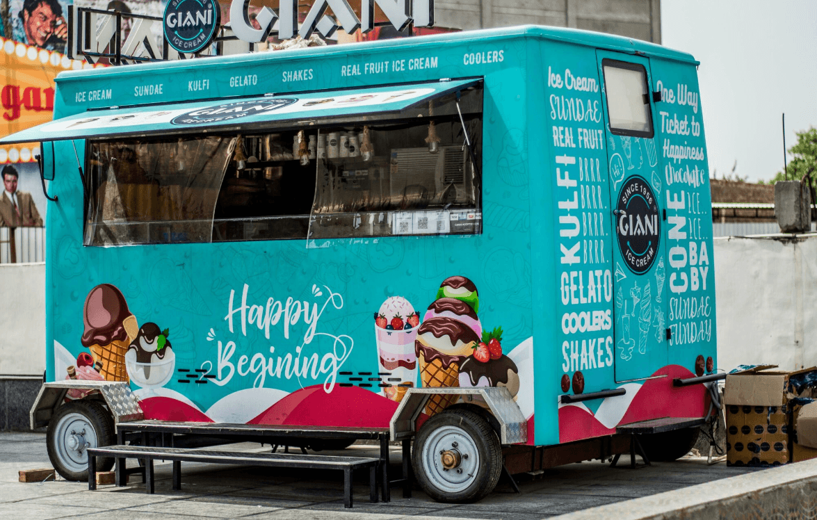 Camion-restaurant végétarien, traiteur Book My FoodTruck, plats végétariens raffinés