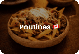 Poutine foodtruck, traiteur BookMyFoodTruck fromage fondant.