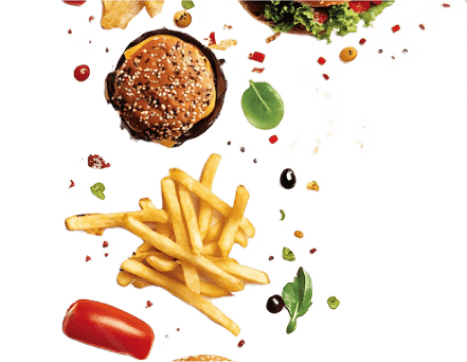 Burger et frites, Foodtruck Book My FoodTruck, plaisir gourmand.